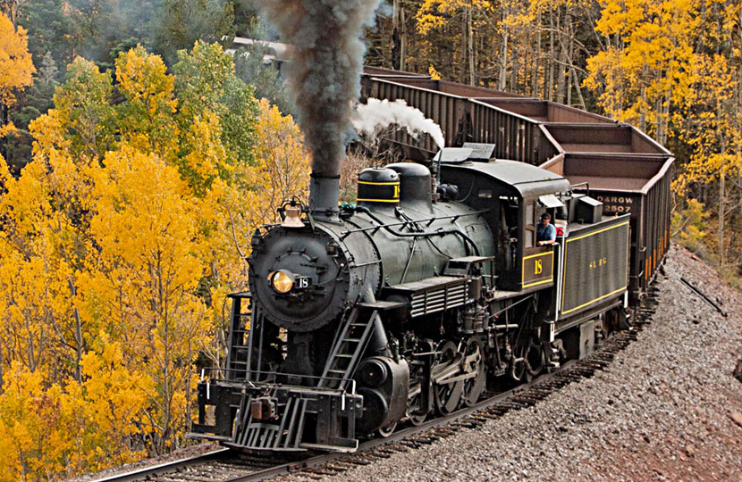 Cumbres & Toltec Scenic Railroad operates between Chama, New Mexico and Antonito, Colorado.
